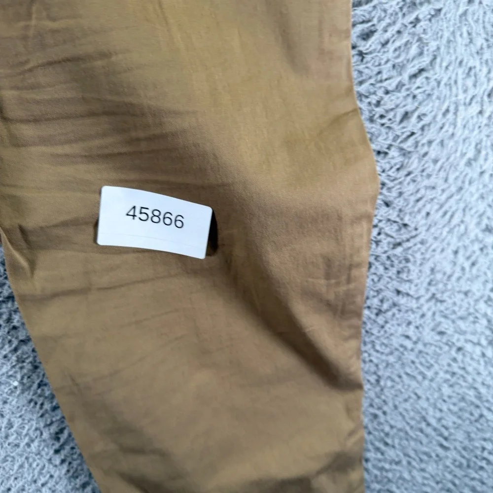 True Religion Pant‎ Men's 34x33 Brown Cotton Khakis Straight Leg Workwear Travel